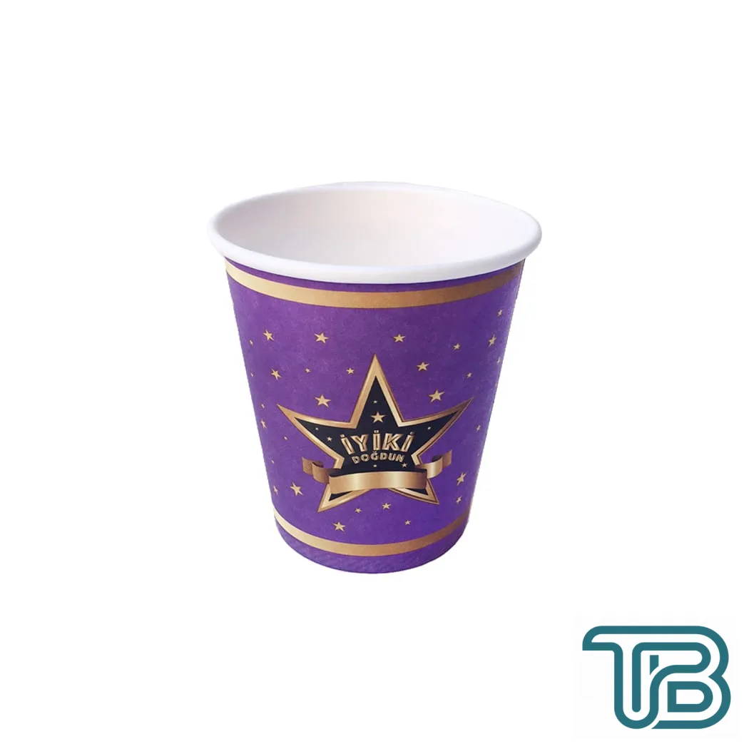 Bardak Karton İyiki Doğdun Yıldızlı 8 Oz (8 Adet) - Eminönü ToptanS | Ticaretin Kalbinden