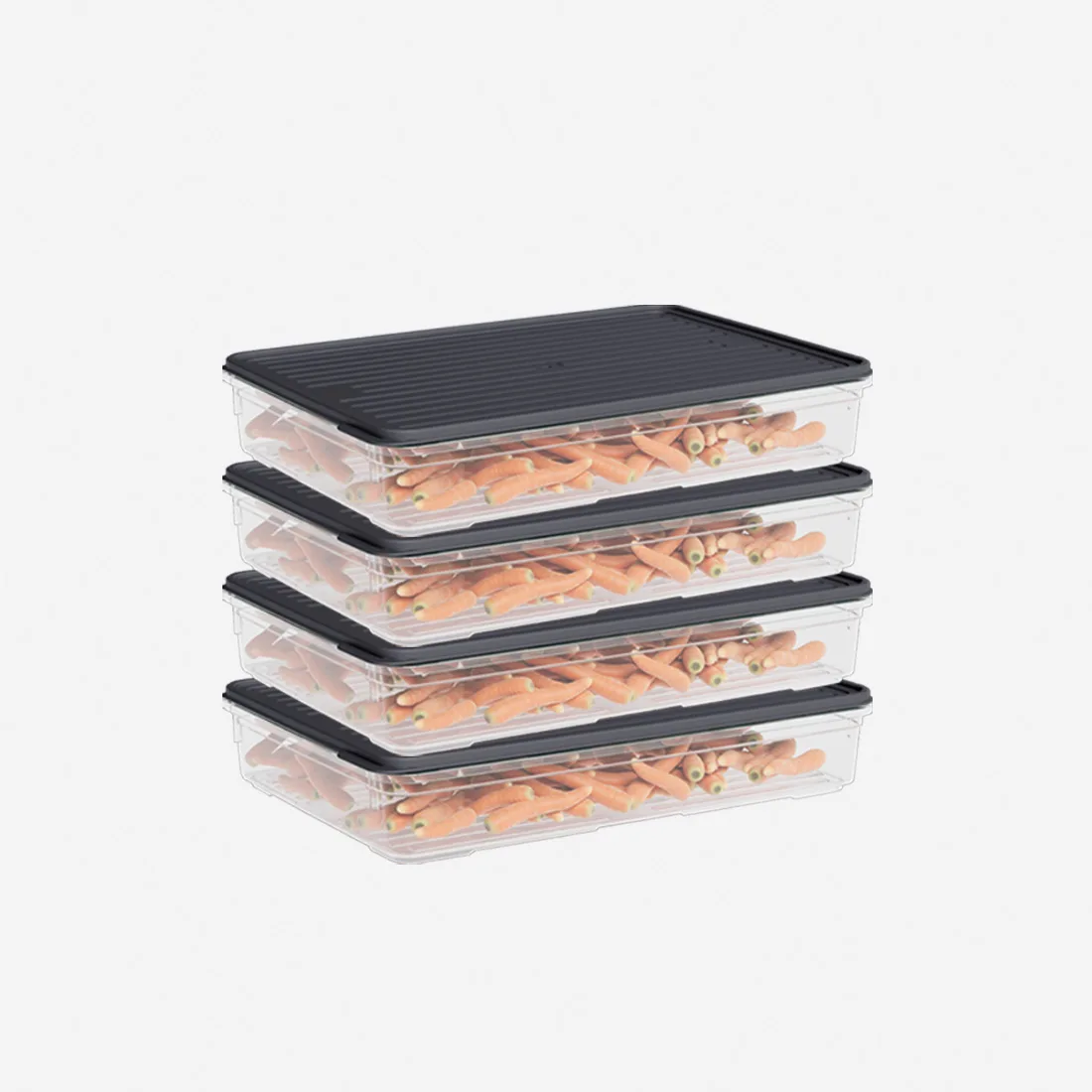 4 Parça Smart Saklama Kabı Set (4 x 2200 ml)