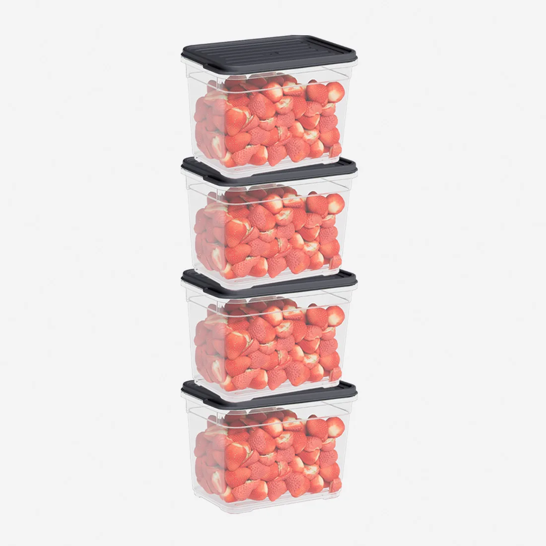 4 Parça Smart Saklama Kabı Set (4 x 950 ml)
