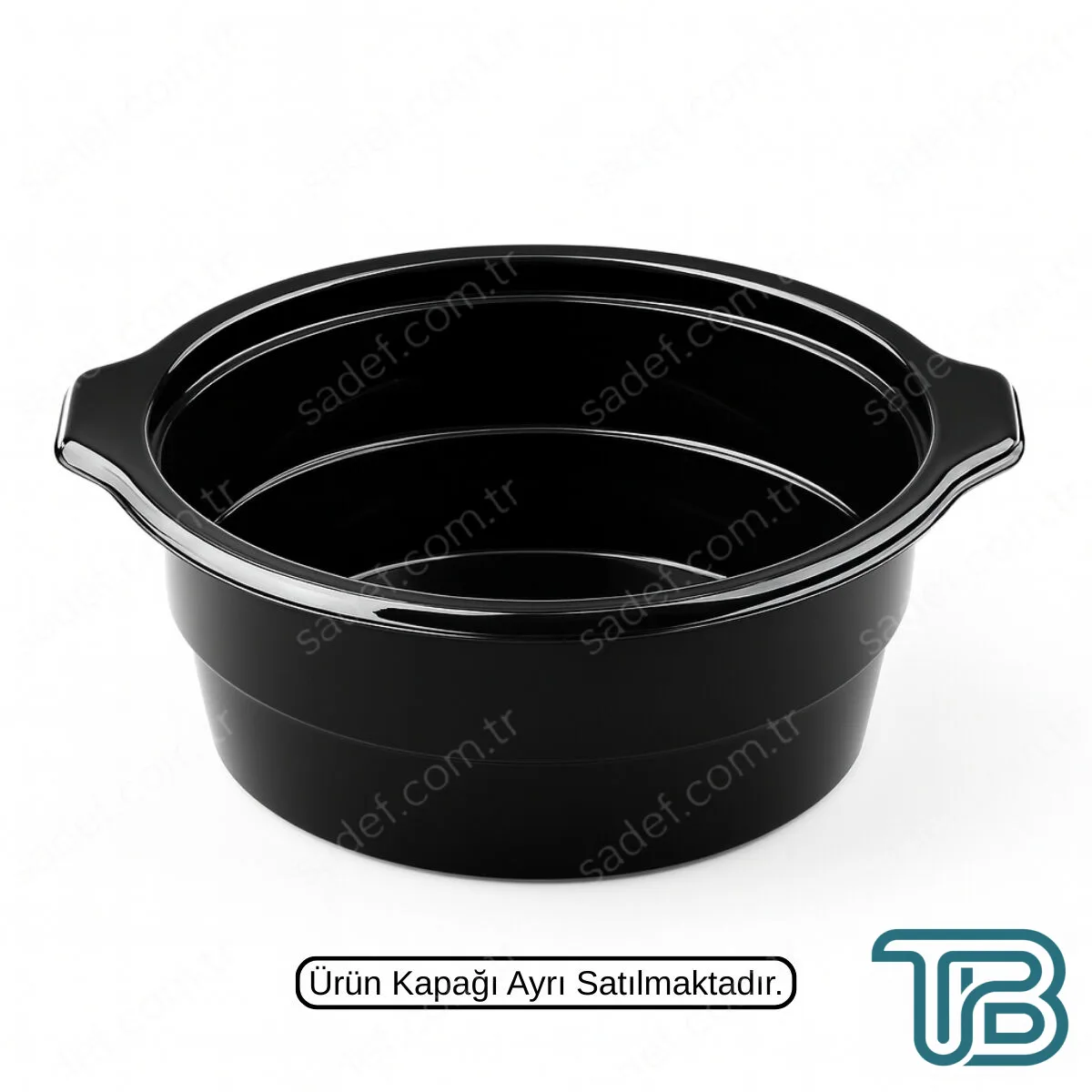 LPP-832 LİMERA PP ÇORBA KASE 500 CC - SİYAH 13,5 GR 600 ADET