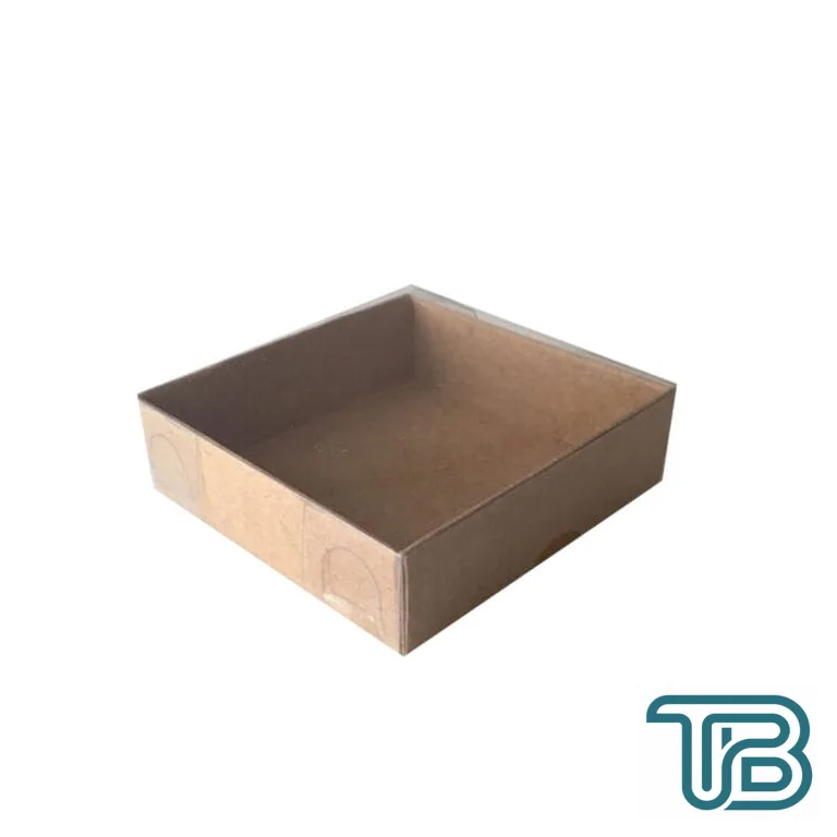 Asetat Kutu Altı Karton 7X7X2.2 CM (50 Adet) Kraft - Eminönü ToptanS | Ticaretin Kalbinden