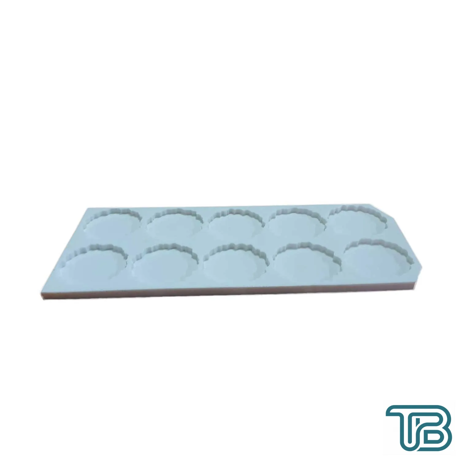 Epoksi Silikon Kalıp Tırtıklı Kenar Magnet Kalıbı 5.8 CM 10 lu - Eminönü ToptanS | Ticaretin Kalbinden