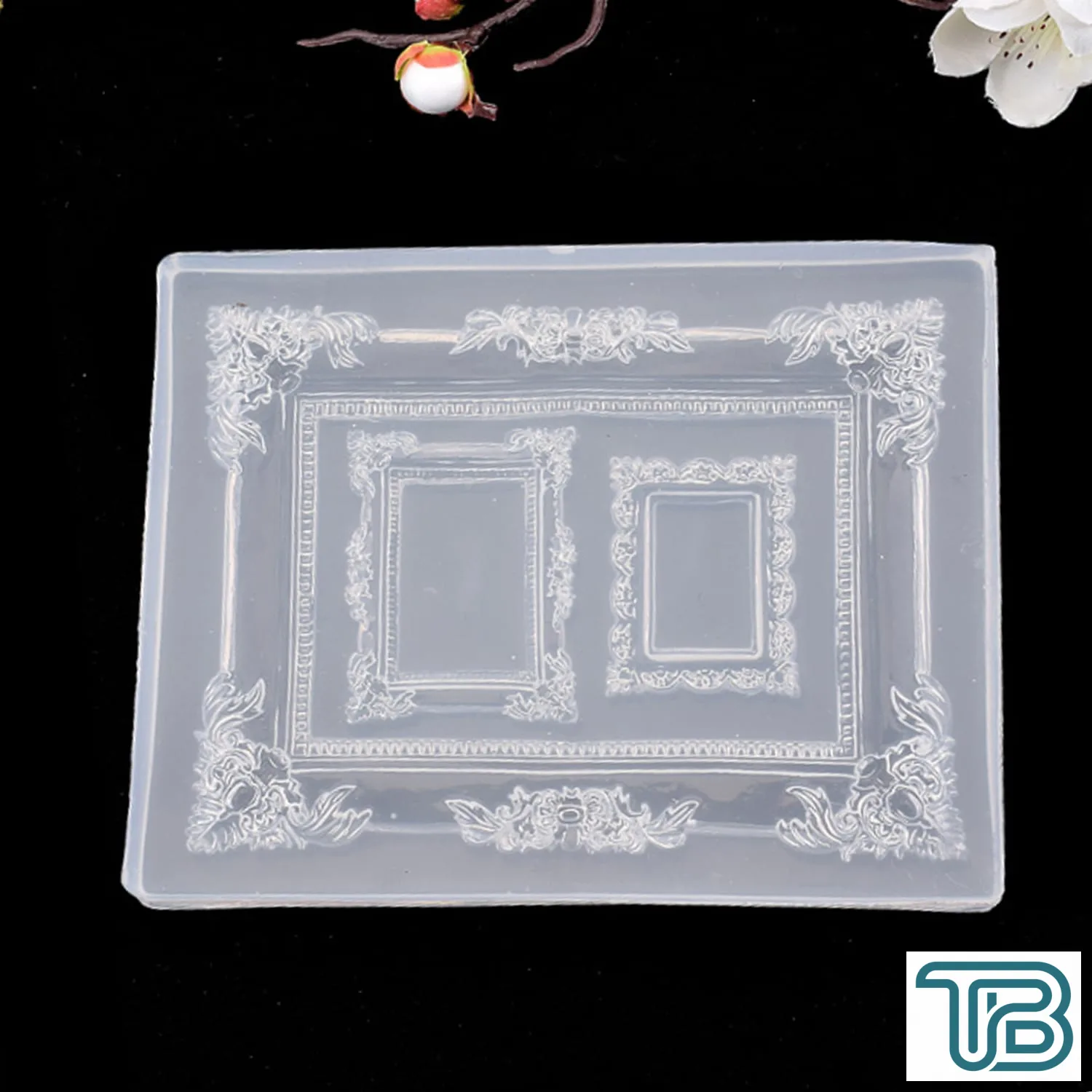 Epoksi Silikon Kalıp Fotoğraf Çerçevesi Üçlü 10X13 CM - Eminönü ToptanS | Ticaretin Kalbinden