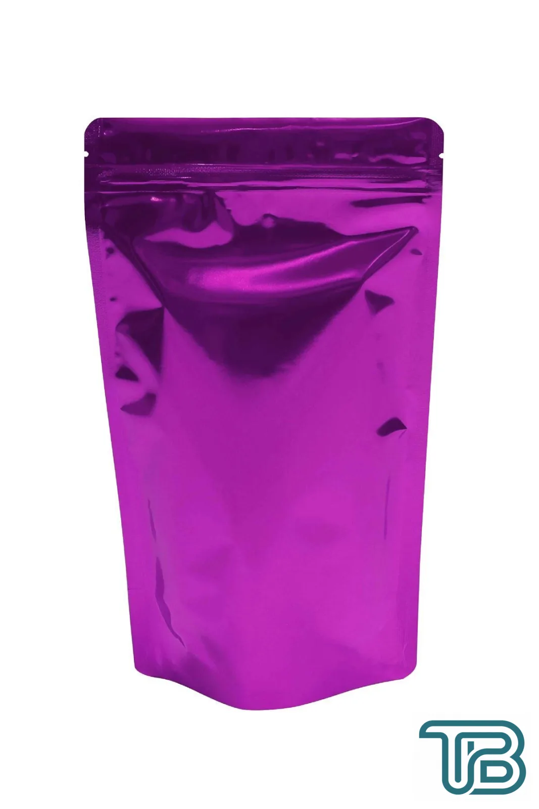 Pembe Metalize Kilitli Doypack Ambalaj 16x27+4 cm-500 gr 50 Adet