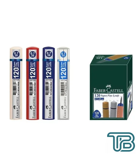 Faber Castell 60mm 120 li Min Versatil Kalem Ucu 12 li Paket 05-07