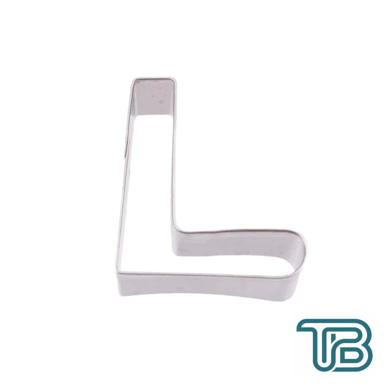 Kek Kurabiye Ve Pasta Kalıbı Metal L Harfİ Büyük Boy Alfabe 8.5 CM - Eminönü ToptanS | Ticaretin Kalbinden