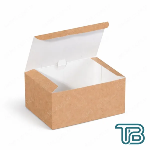 KRAFT NUGGET KUTUSU 12X8X6 ( KÜÇÜK BOY ) 100 ADET