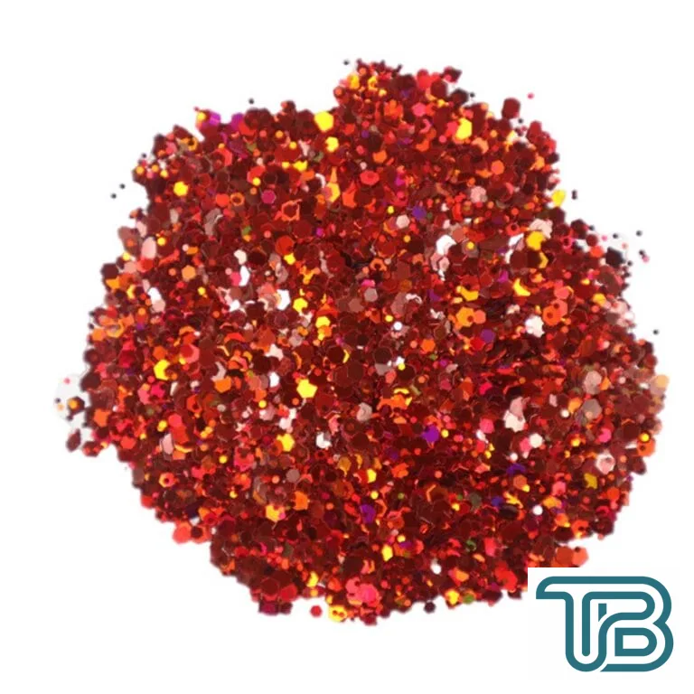 Glitter Sim Epoksi Süsleme Aksesuarı 5 GR Kırmızı - Eminönü ToptanS | Ticaretin Kalbinden