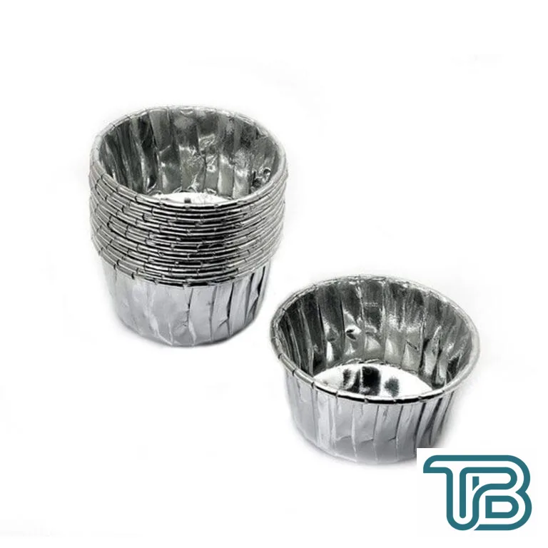 Cupcake Kalıbı Orta Boy 50*39 Sufle-Muffin Kek Kalıbı (50 Adet) Gümüş - Eminönü ToptanS | Ticaretin Kalbinden