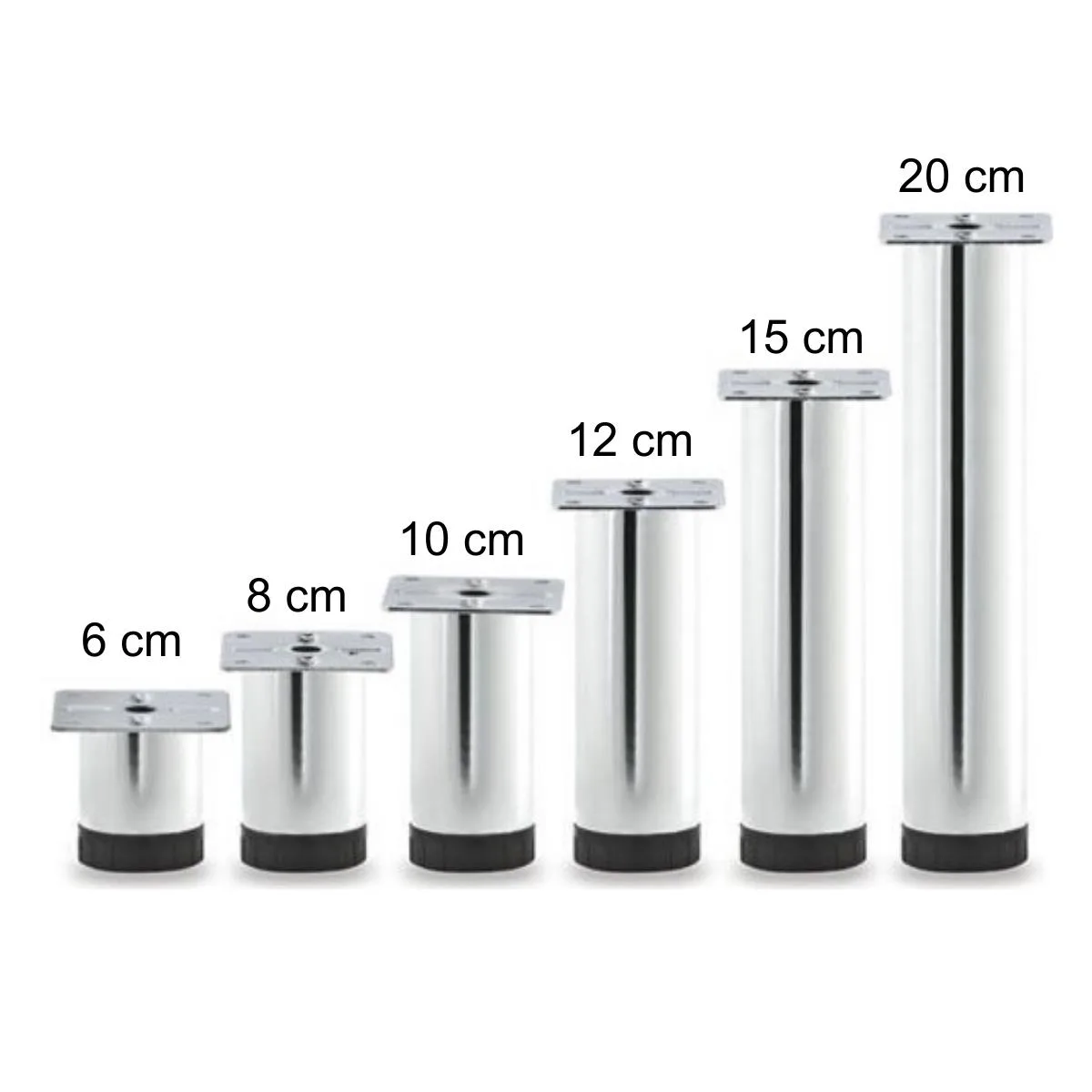Metal Dolap Ayağı 12cm*200