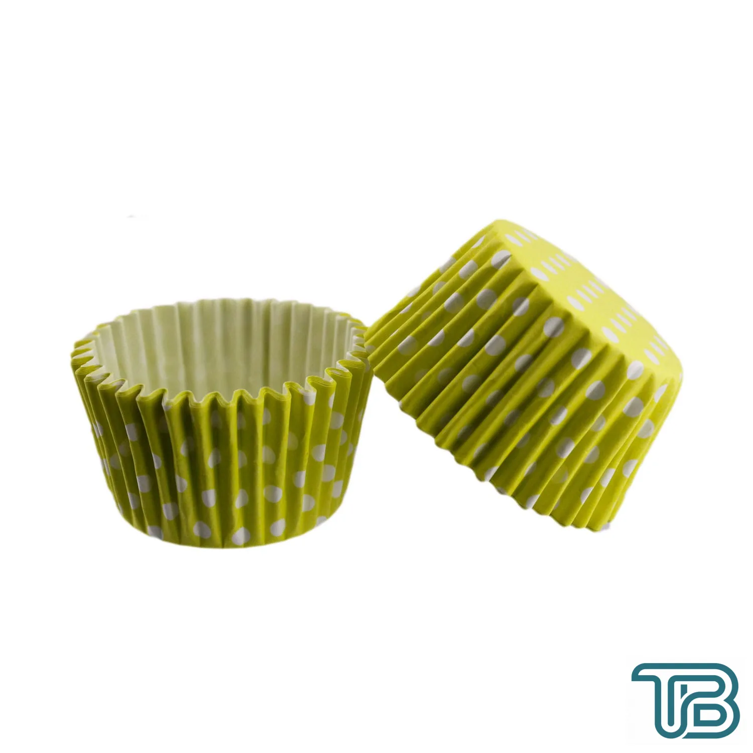 Cupcake Kalıbı Pet Kapsül Kek Kalıbı 48X34 MM (100 Adet) Puantiyeli Sarı - Eminönü ToptanS | Ticaretin Kalbinden