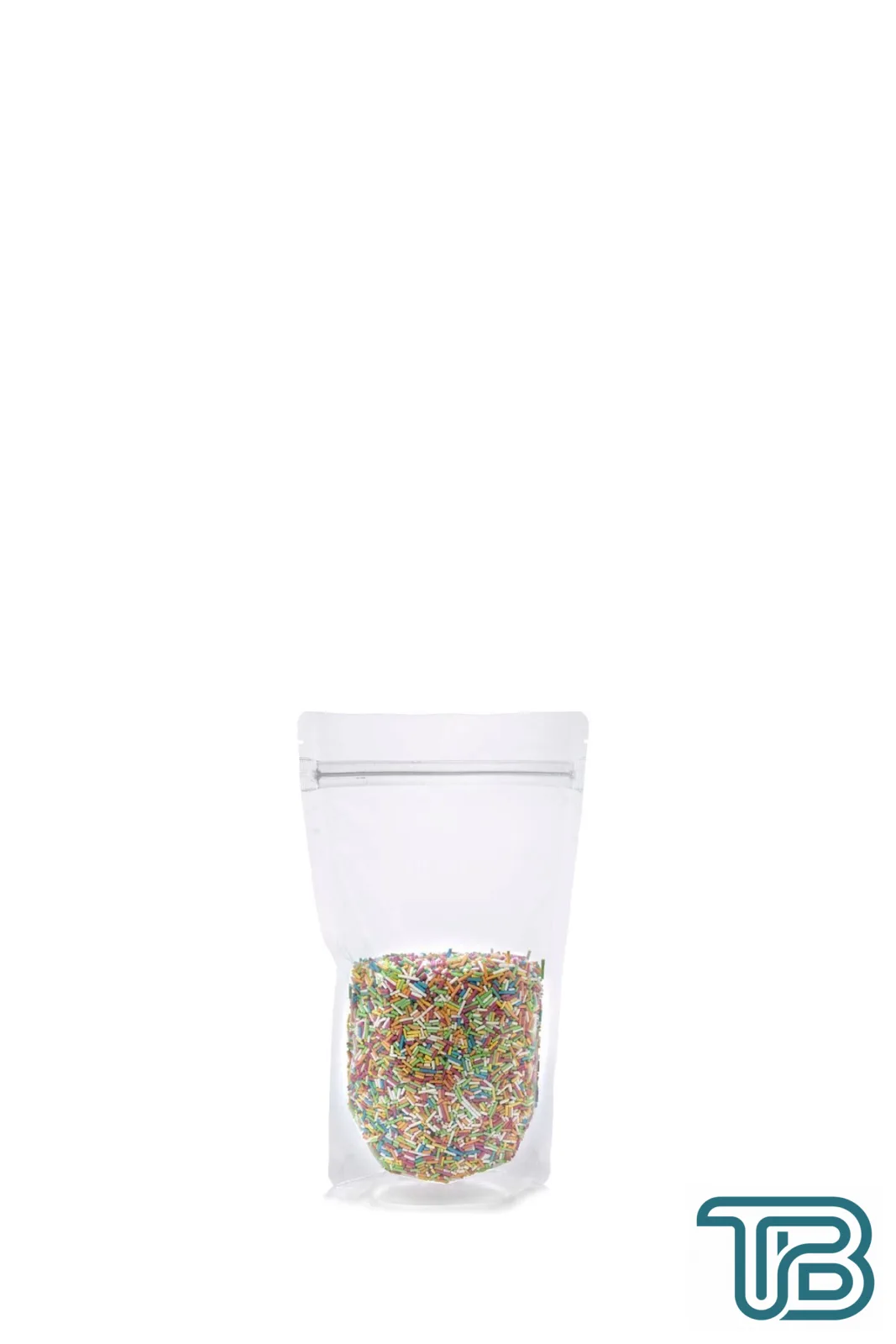 Şeffaf Kilitli Doypack Ambalaj 8,5x14,5+2,5 cm-50 gr. 4000 Adet