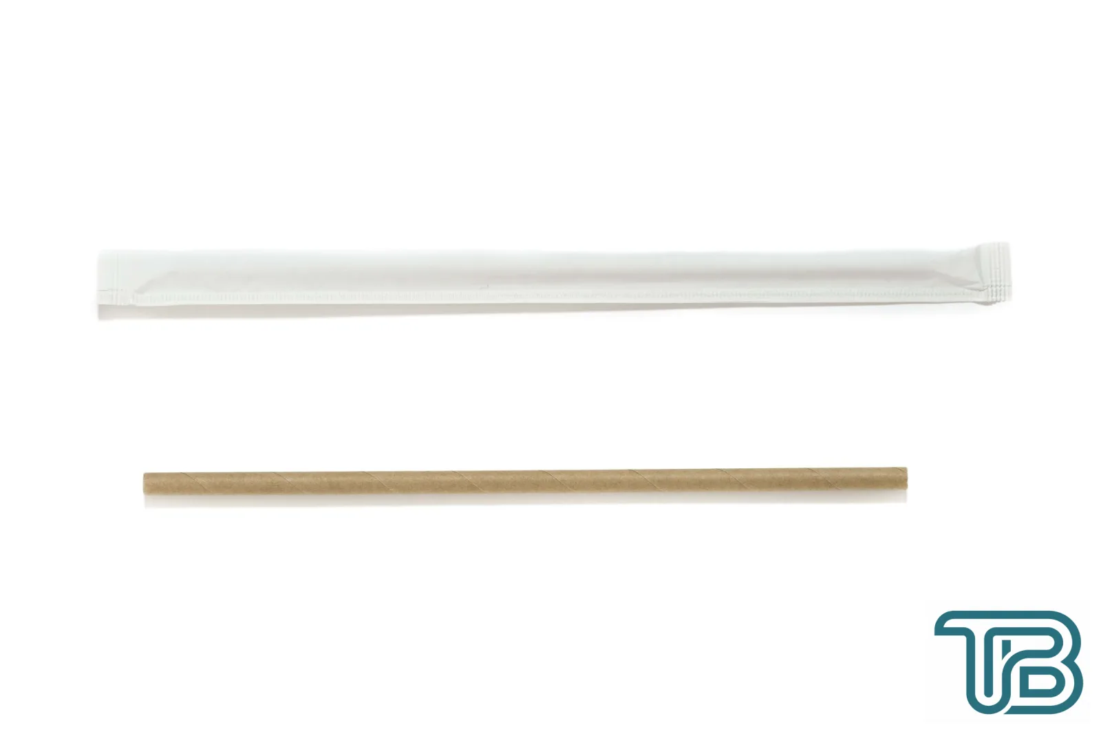 Kağıt Pipet Kraft Sargılı 6x195mm 3500 Adet