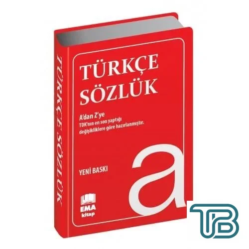 Ema Türkçe Sözlük Plastik Biala Kapak TDK