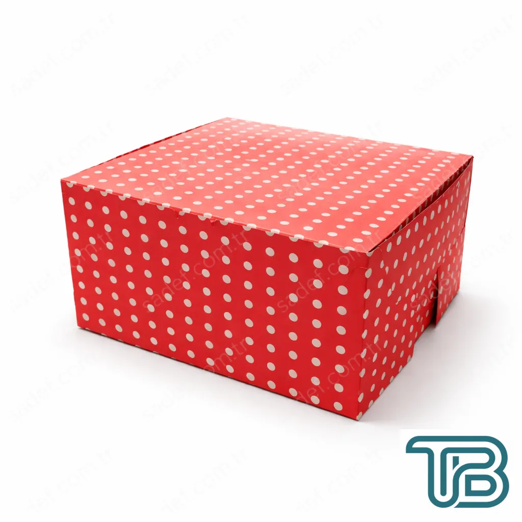 NO:2 KARE TURTA KUTUSU ( 25X25X13 CM ) 50 AD