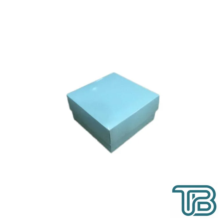Komple Karton Kutu Düz Renk 10X10x5 CM (25 Adet) Mavi - Eminönü ToptanS | Ticaretin Kalbinden