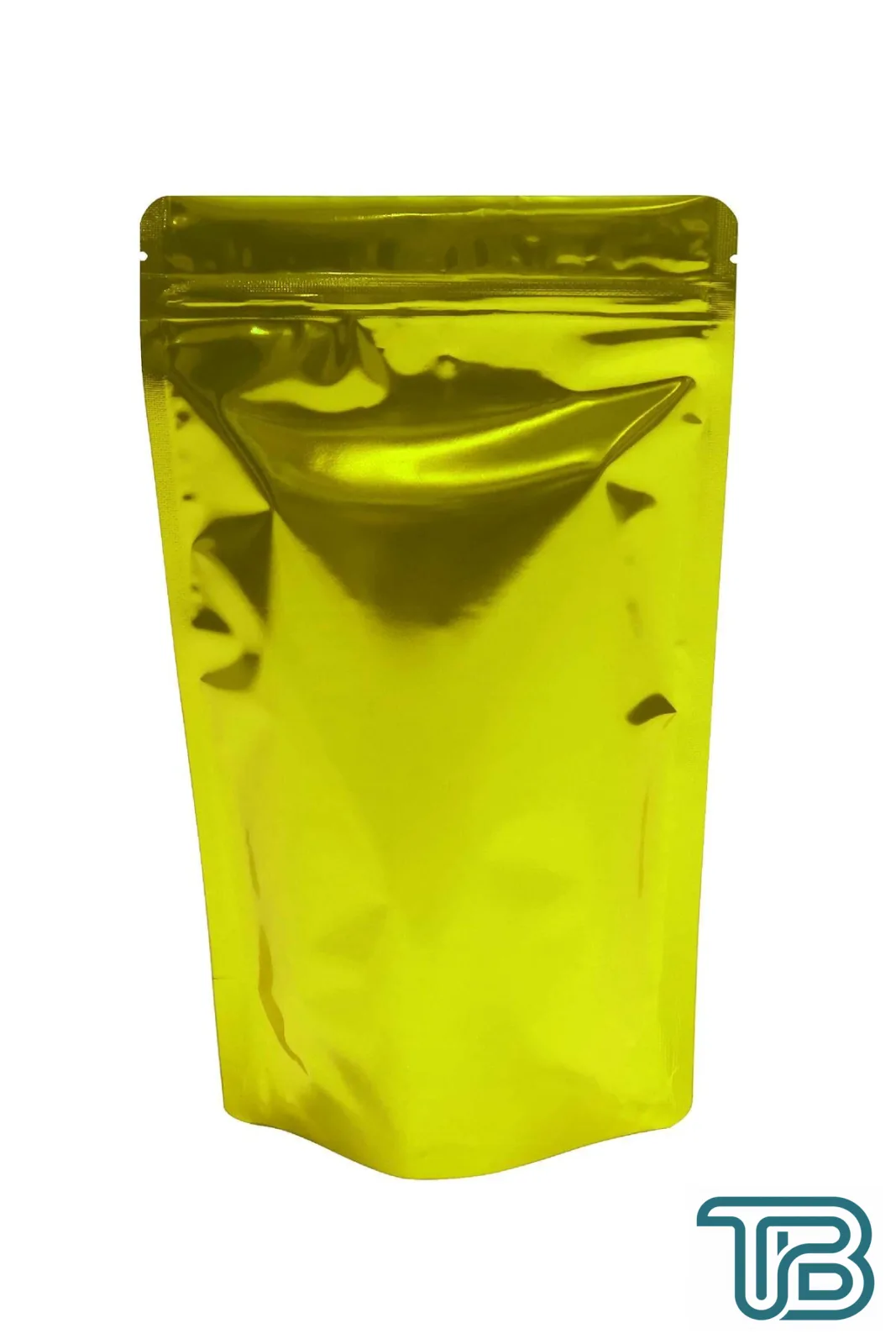Sarı Metalize Kilitli Doypack Ambalaj 16x27+4 cm-500 gr 1.000 Adet