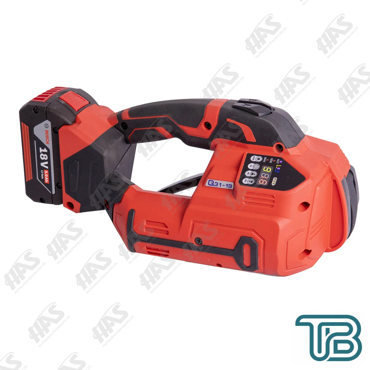 Q-31 Şarjlı Çember Makinesi - Has Ambalaj