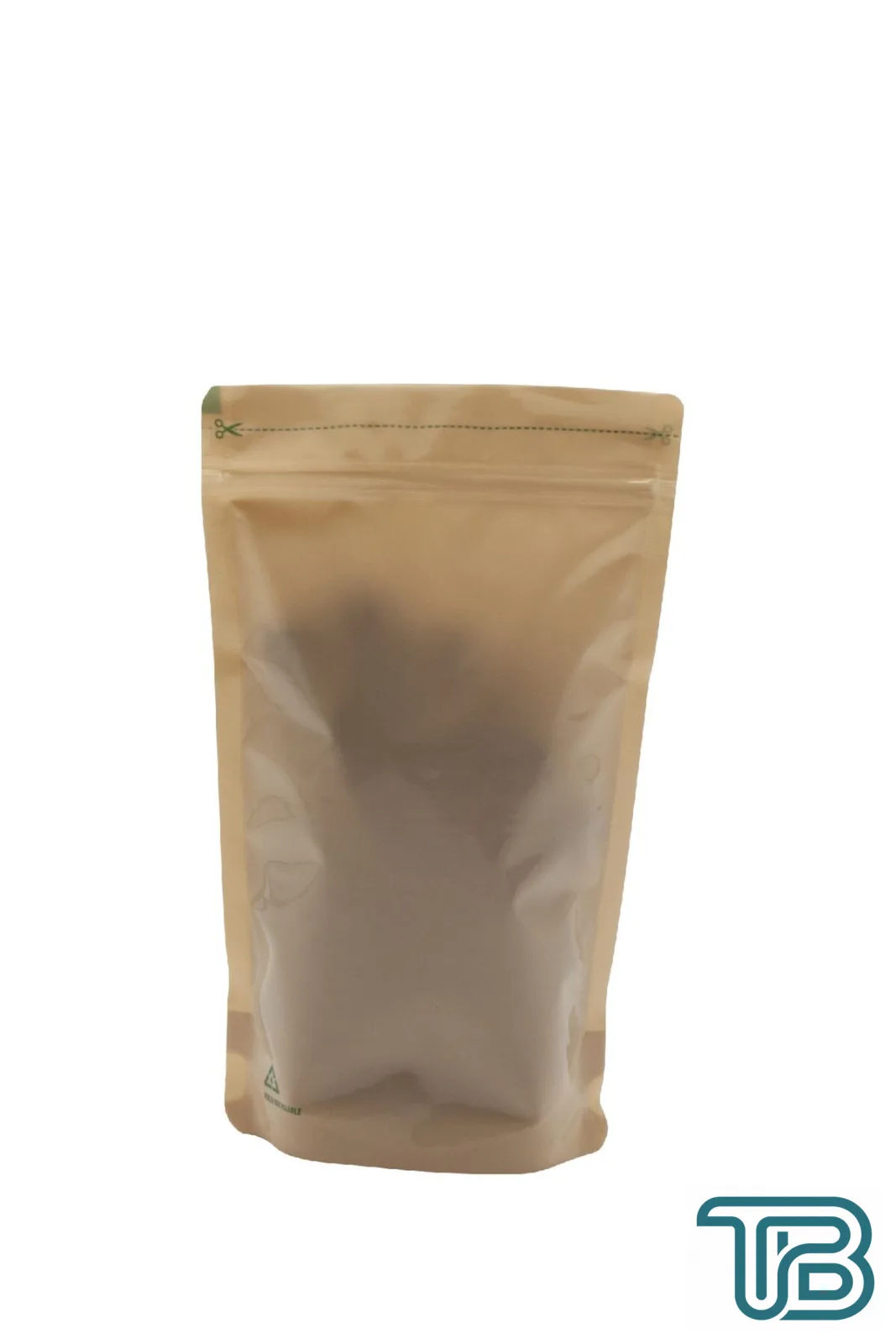 Geri Dönüştürülebilir Kahverengi Doypack 16x27+4 cm-500 gr. 1300 Adet