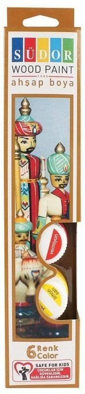 Südor SD123 Ahşap Boyası 6 Renk 15 ml