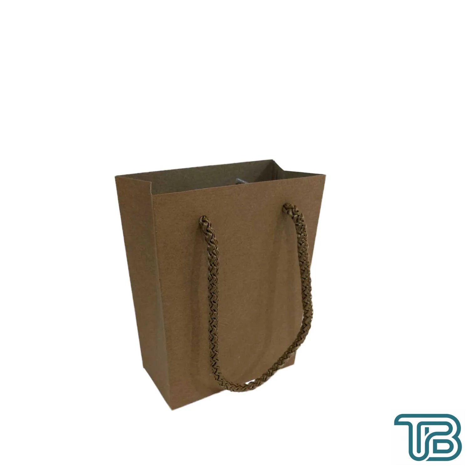 İp Saplı Karton Çanta Minik Boy Düz Renk 13.8X10X5 CM (25 Adet) Kraft - Eminönü ToptanS | Ticaretin Kalbinden