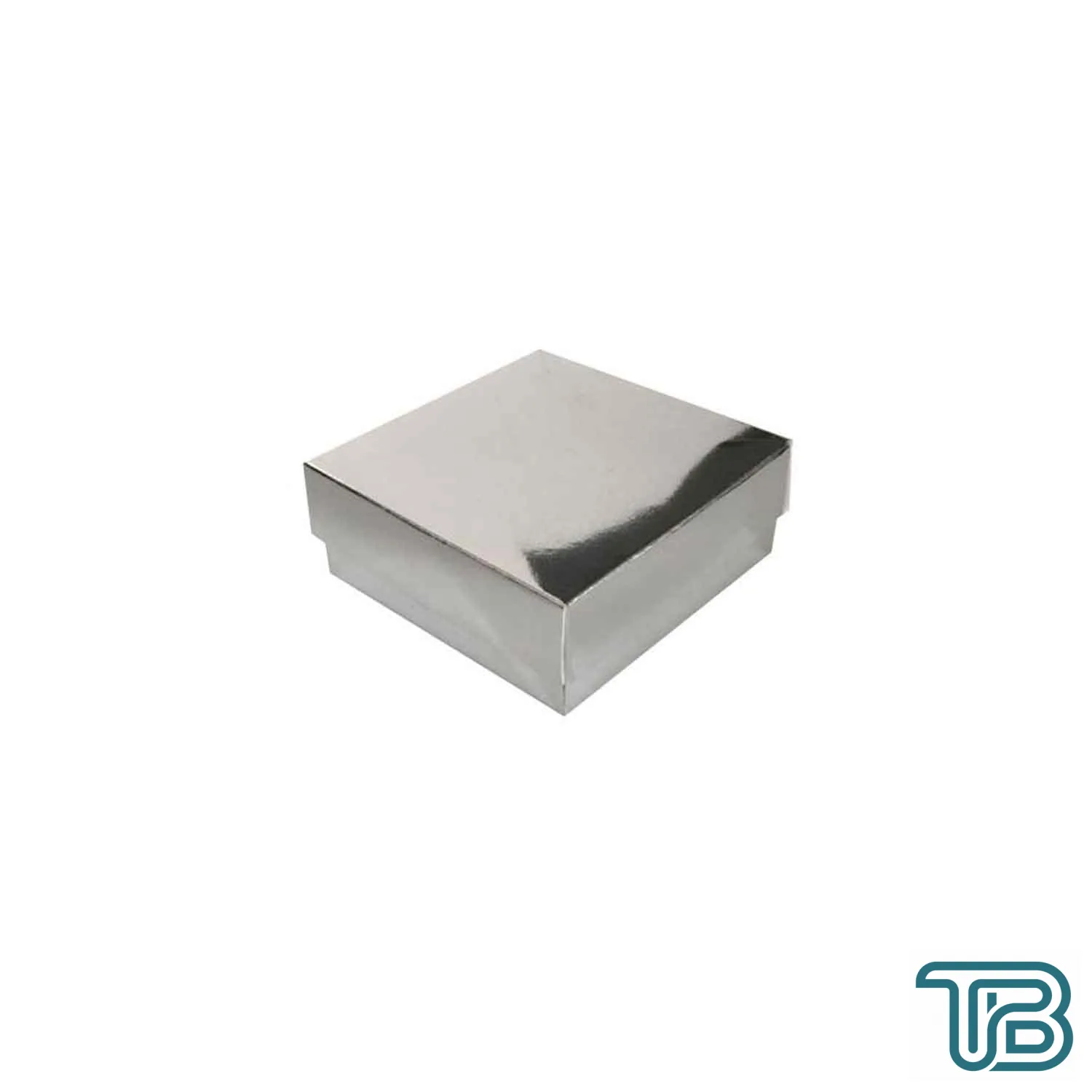 Komple Karton Kutu Düz Renk 8X8X3 CM (25 Adet) Gümüş - Eminönü ToptanS | Ticaretin Kalbinden