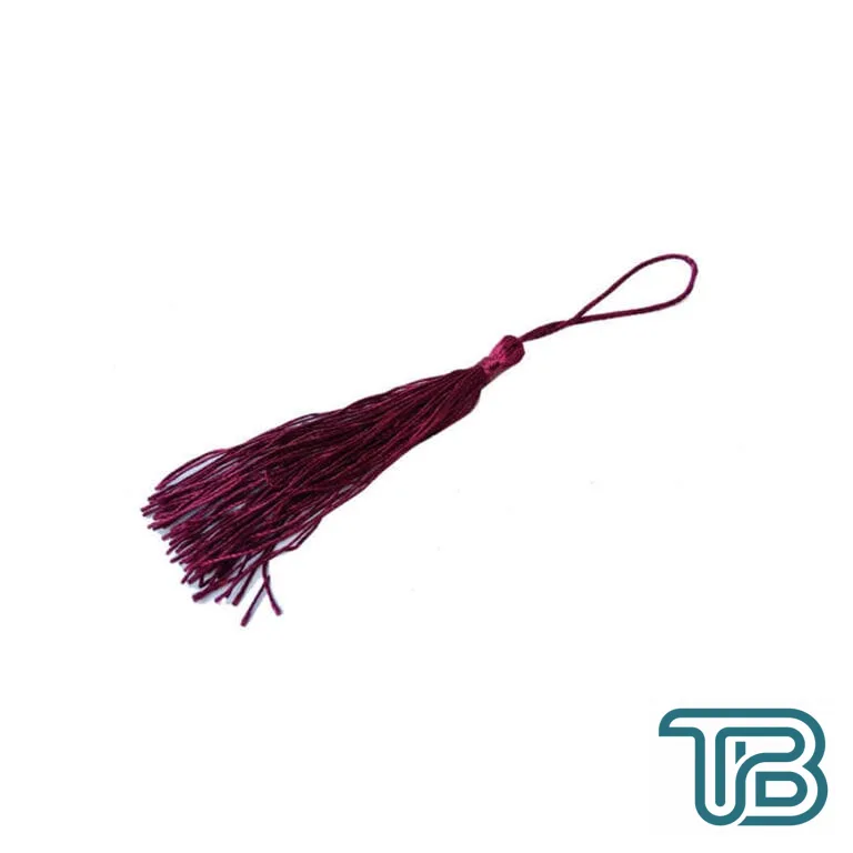 Püskül (10 Adet) Bordo - Eminönü ToptanS | Ticaretin Kalbinden