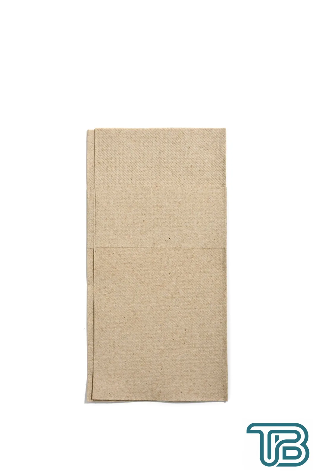 Çift Kat Kraft Cepli Peçete 1/8 40x40 cm (Açık hali) 1200 Adet
