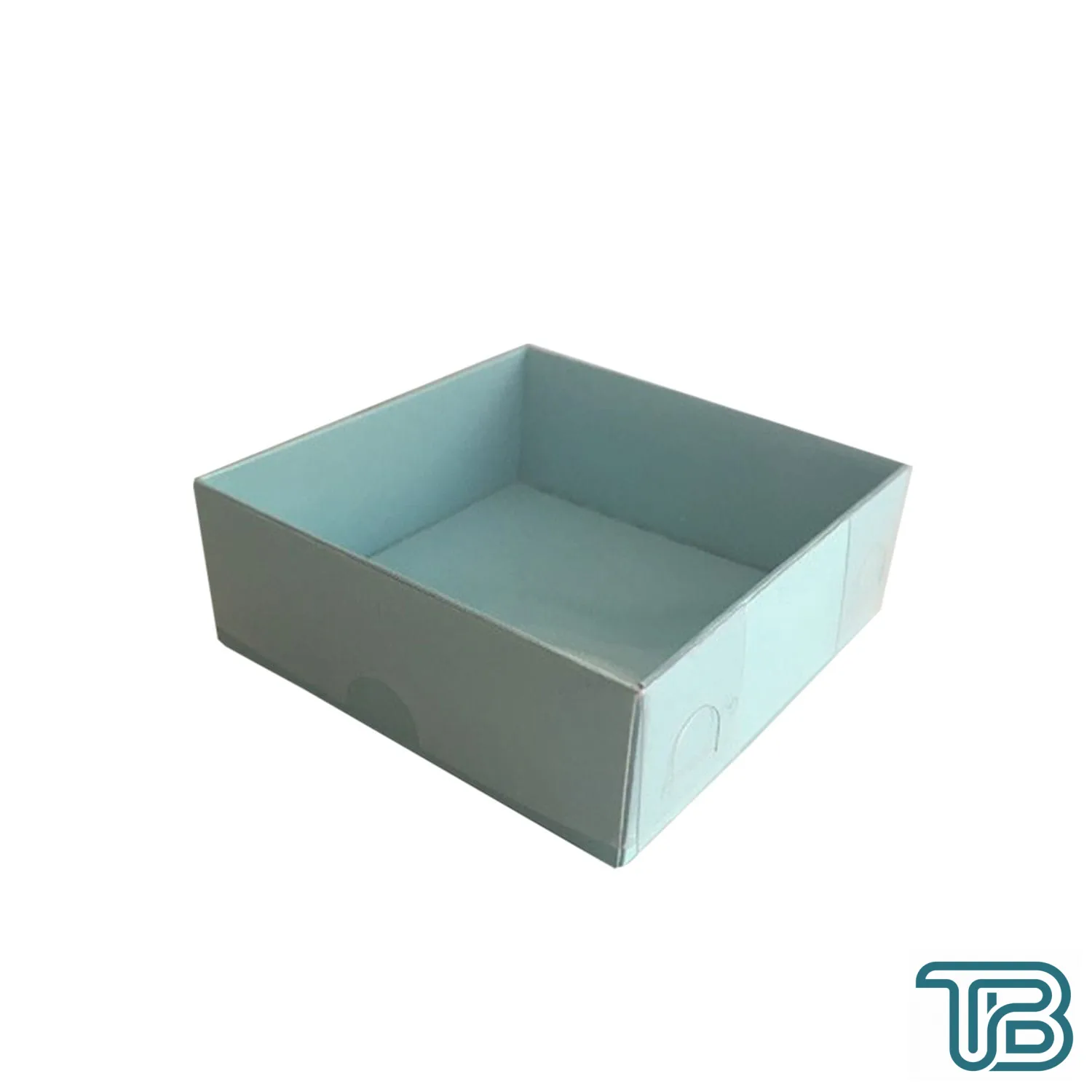 Asetat Kapaklı Karton Kutu 12X12X3 (50 Adet) Mavi - Eminönü ToptanS | Ticaretin Kalbinden