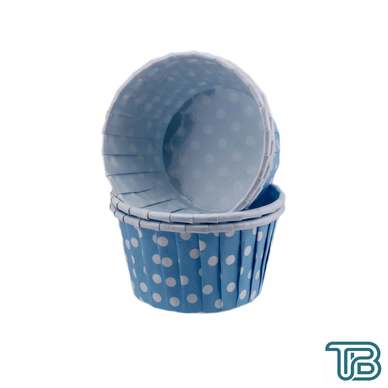 Cupcake Kalıbı Orta Boy 50*39 Mm (50 Adet) Puantiyeli Mavi - Eminönü ToptanS | Ticaretin Kalbinden