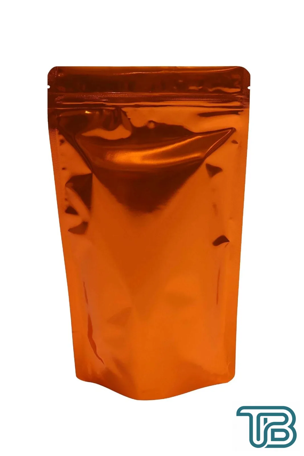Turuncu Metalize Kilitli Doypack Ambalaj 16x27+4 cm-500 gr 1.000 Adet