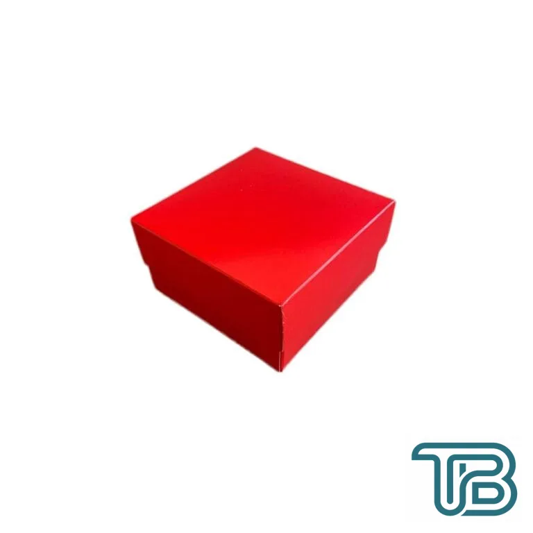 Komple Karton Kutu Düz Renk 10X10x5 CM (25 Adet) Kırmızı - Eminönü ToptanS | Ticaretin Kalbinden