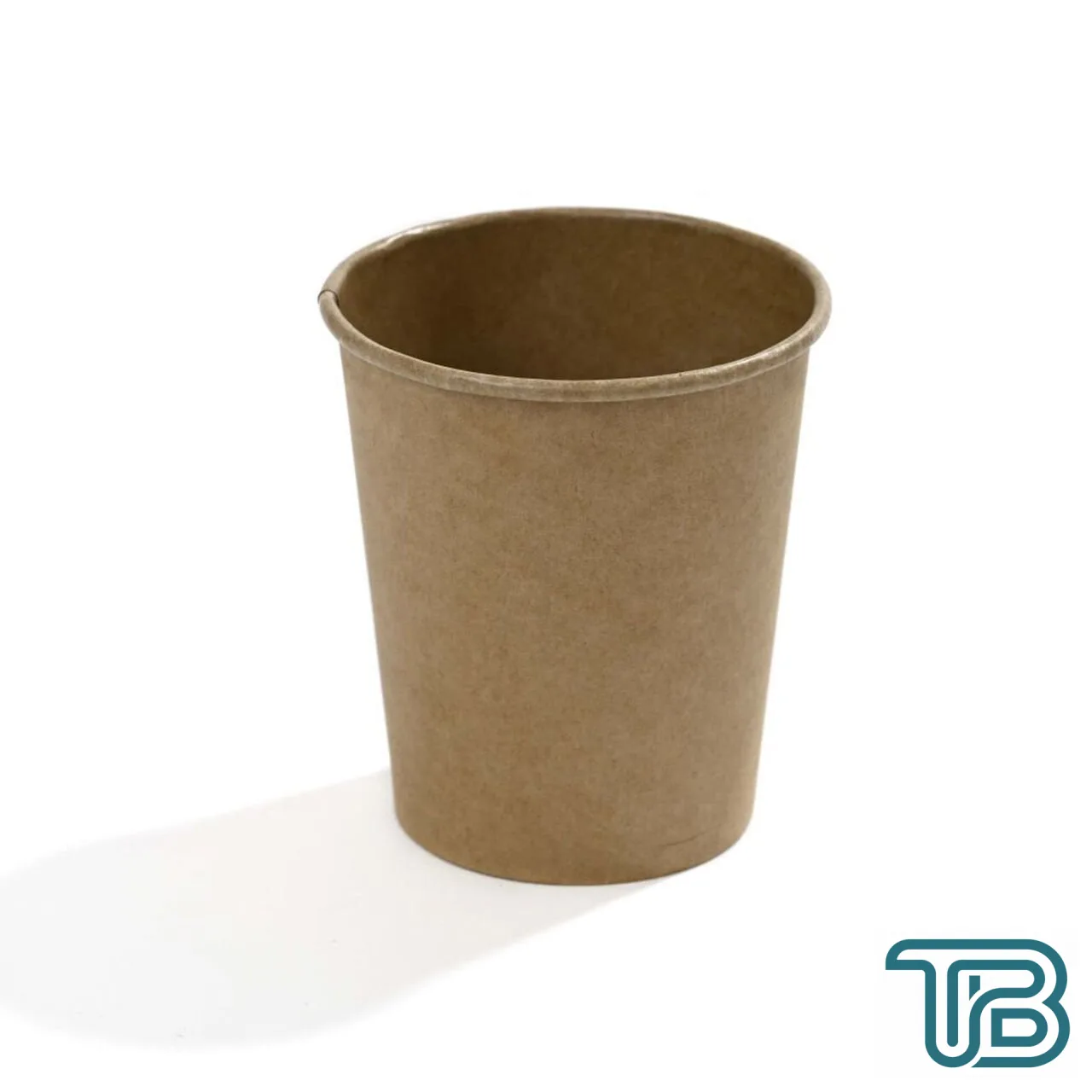 8 oz Single Wall Karton Bardak (Kraft) 2000 Adet