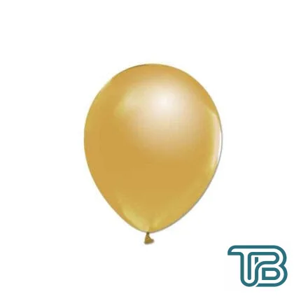 Metalik Balon 12 İnç Baskısız (100 Adet) Altın - Eminönü ToptanS | Ticaretin Kalbinden