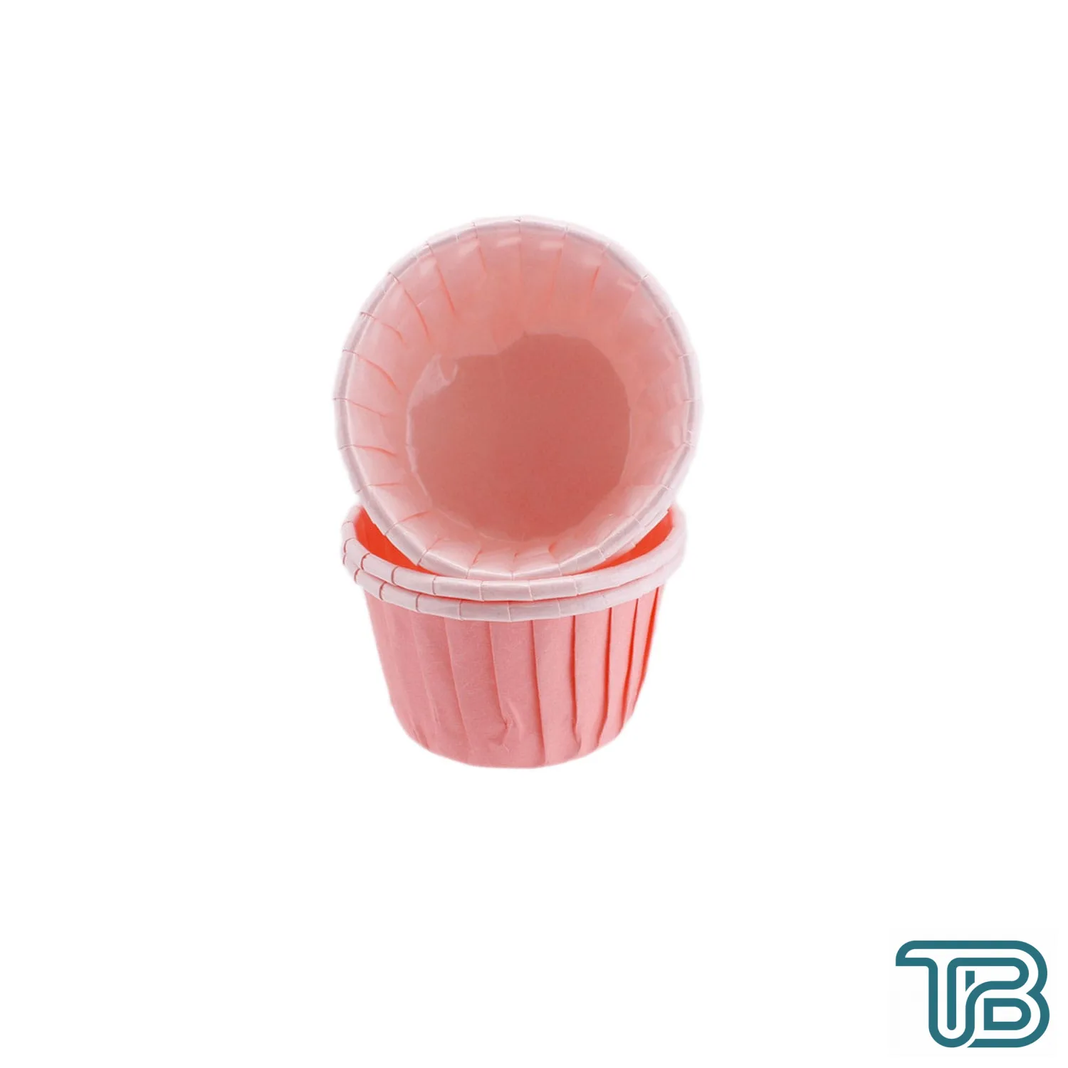 Cupcake Kalıbı Minik Boy Düz Renk 38*30 MM (50 Adet) Pembe - Eminönü ToptanS | Ticaretin Kalbinden