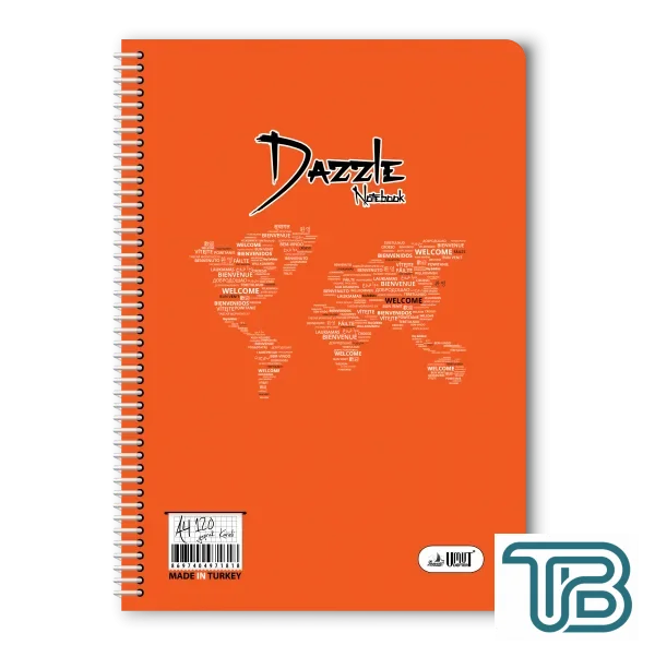 72/4 A-4 DAZZLE SP PP KAPAK DEFTER *6*