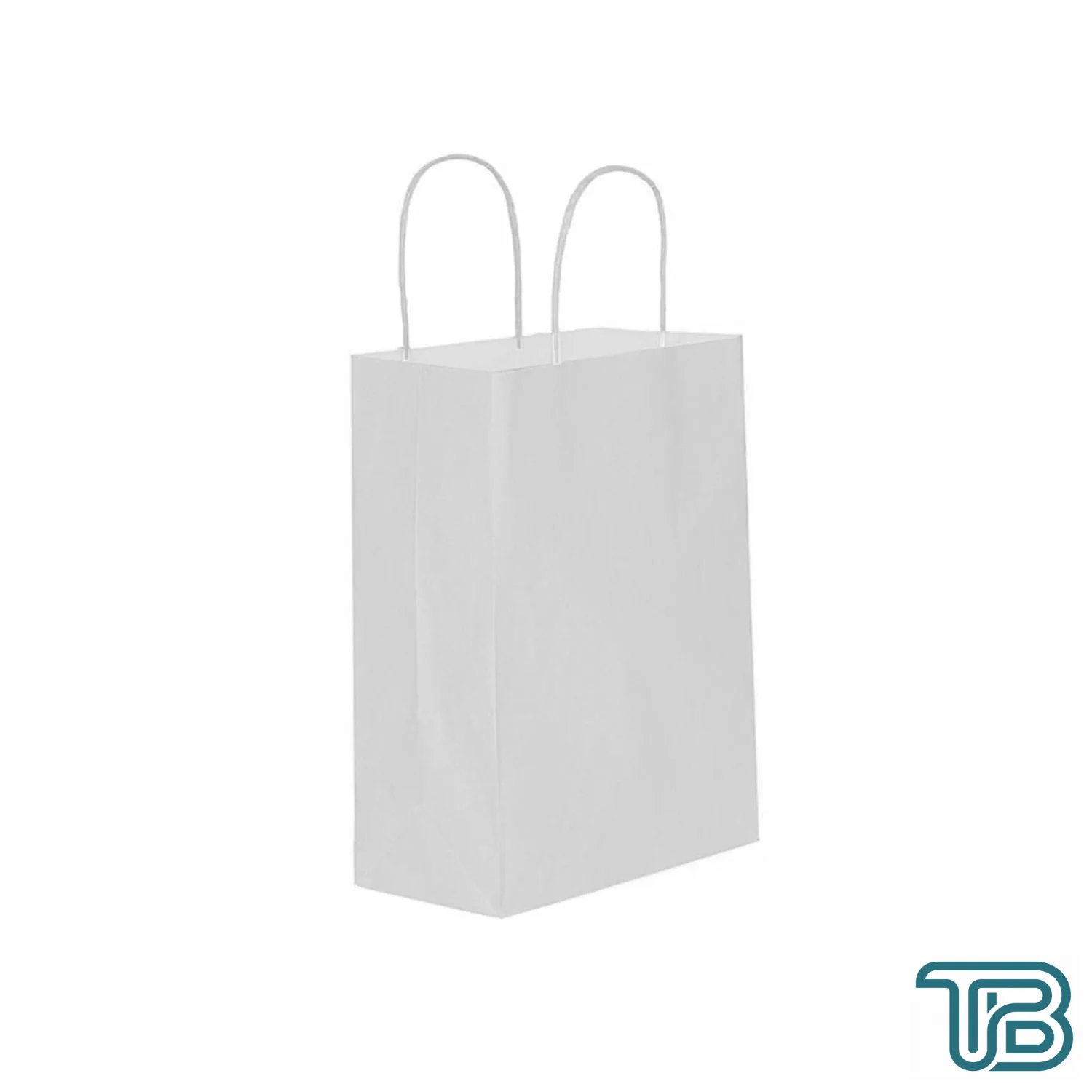 Kağıt Hediye Çantası Düz Renk Büyük Boy 25X31 CM (25 Adet) Beyaz - Eminönü ToptanS | Ticaretin Kalbinden