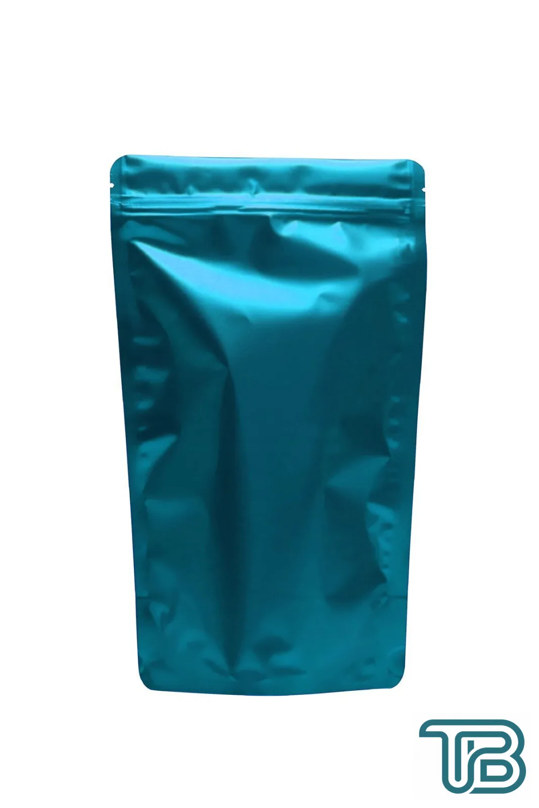 Mat Mavi Metalize Kilitli Doypack Ambalaj 16x27+4 cm-500 gr 1.000 Adet