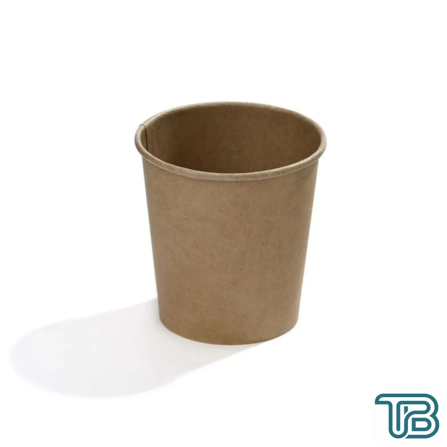 7 oz Single Wall Karton Bardak (Kraft) 3000 Adet