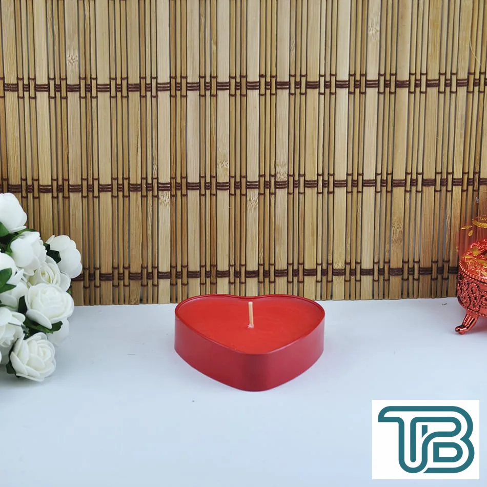 Tealight Mum Kalp Kokulu Büyük Boy - Eminönü ToptanS | Ticaretin Kalbinden
