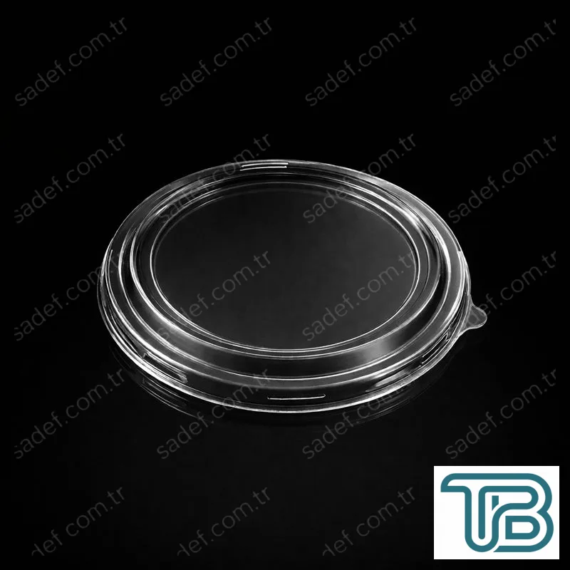 PET 142 MM KAPAK KARTON SALATA ŞEFFAF 500 ADET