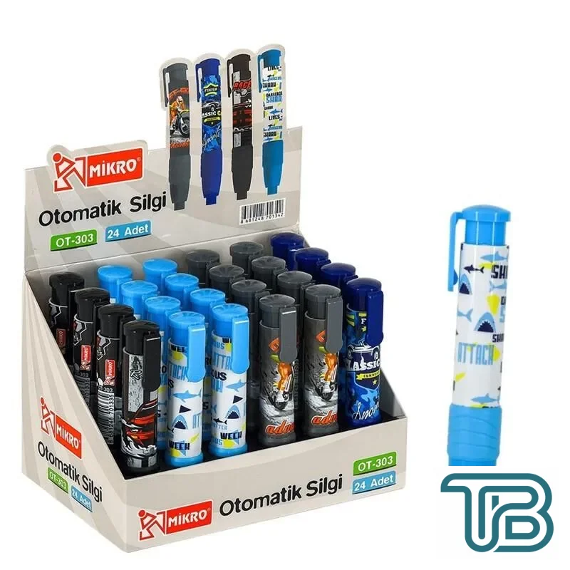 Mikro OT303 Otomatik Silgi 24 Adet