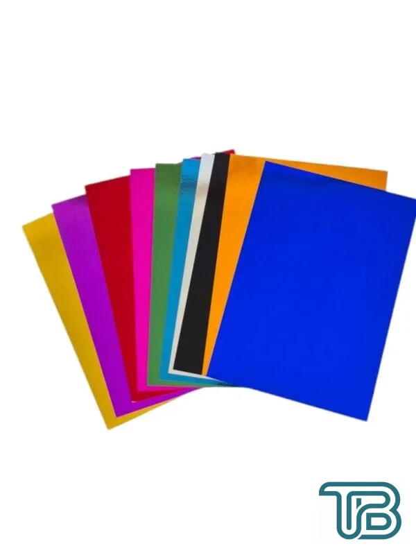 Toptan Kupon KFK 400 Metalik Aynalı Karton – A4 – 10 Renk