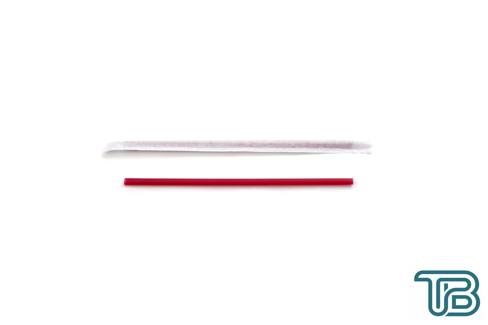 Kağıt Sargılı Kırmızı Pipet 6x190 mm 10.000 Adet