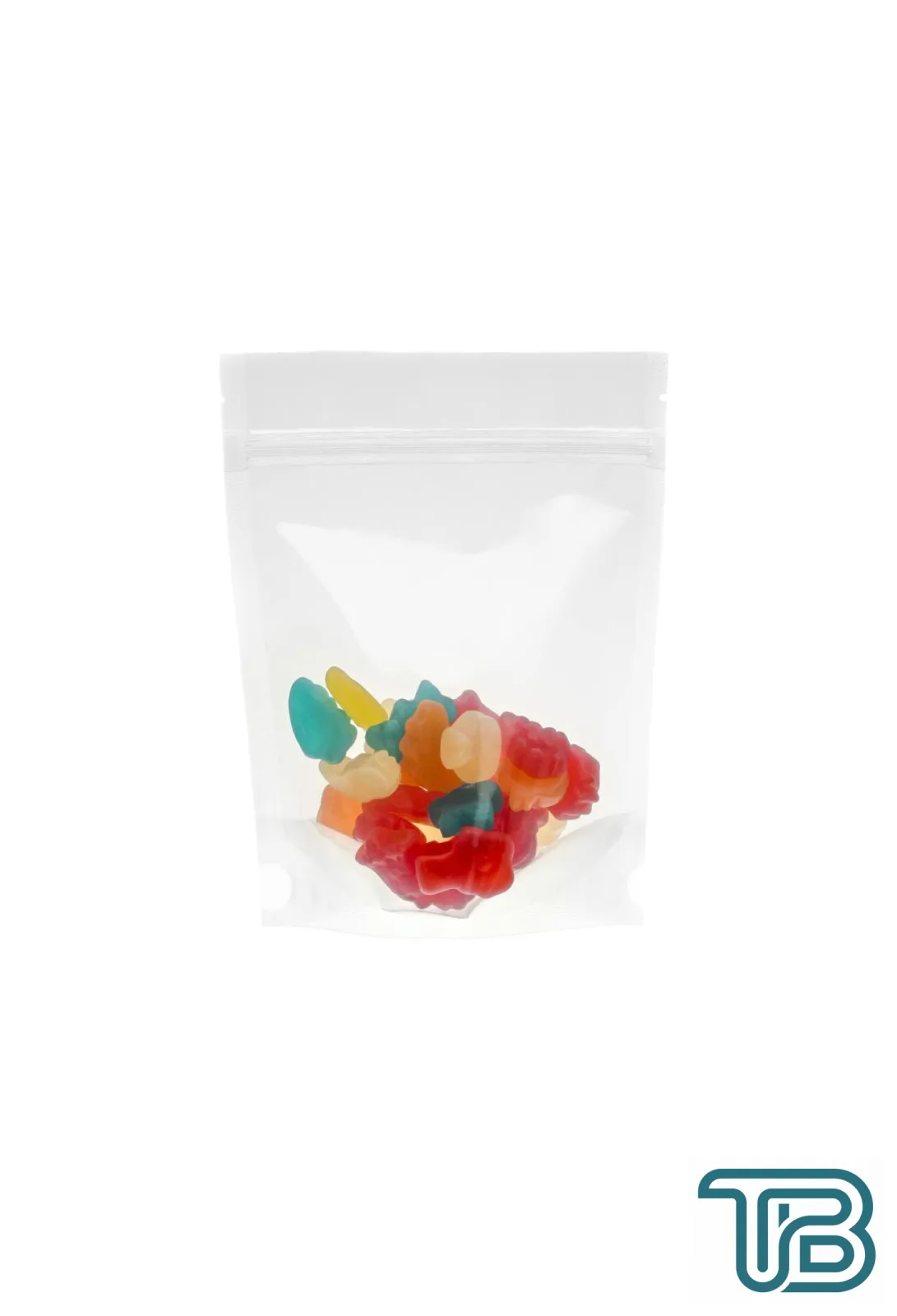 Şeffaf Kilitli Düz kesim Doypack Ambalaj 14x17,5+3,5 cm-100 gr. 1900 Adet
