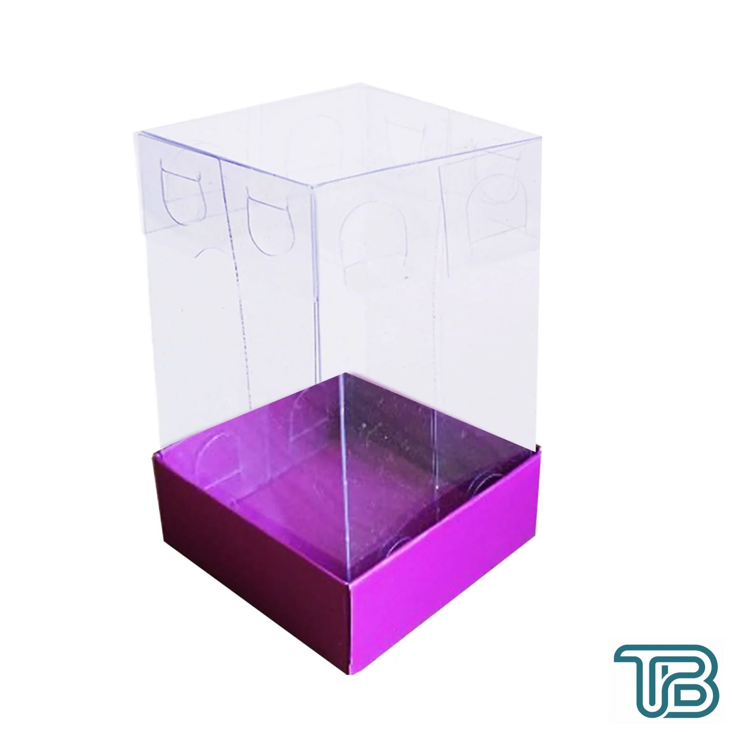 Asetat Kutu Altı Karton 5X5X8 CM (50 Adet) Mor - Eminönü ToptanS | Ticaretin Kalbinden