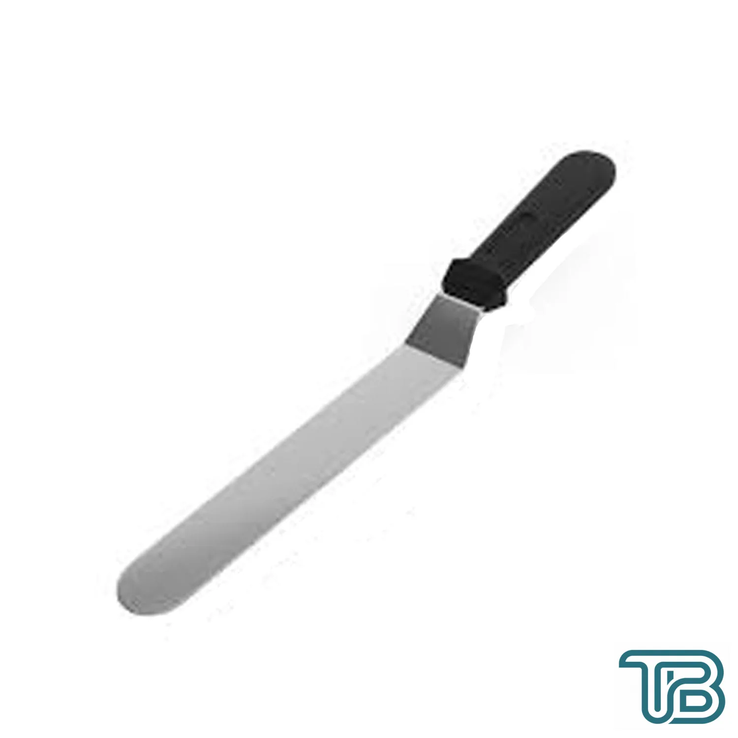 Eğik Pasta Sıvama Spatulası Oval Uçlu B073 25 CM - Eminönü ToptanS | Ticaretin Kalbinden