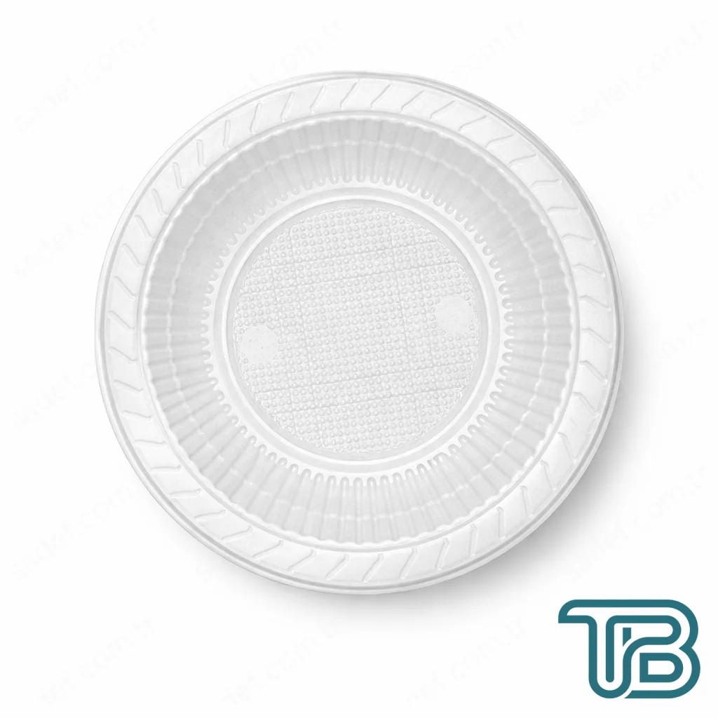 13 CM PLASTİK TABAK ( 2 GR ) 100 ADET