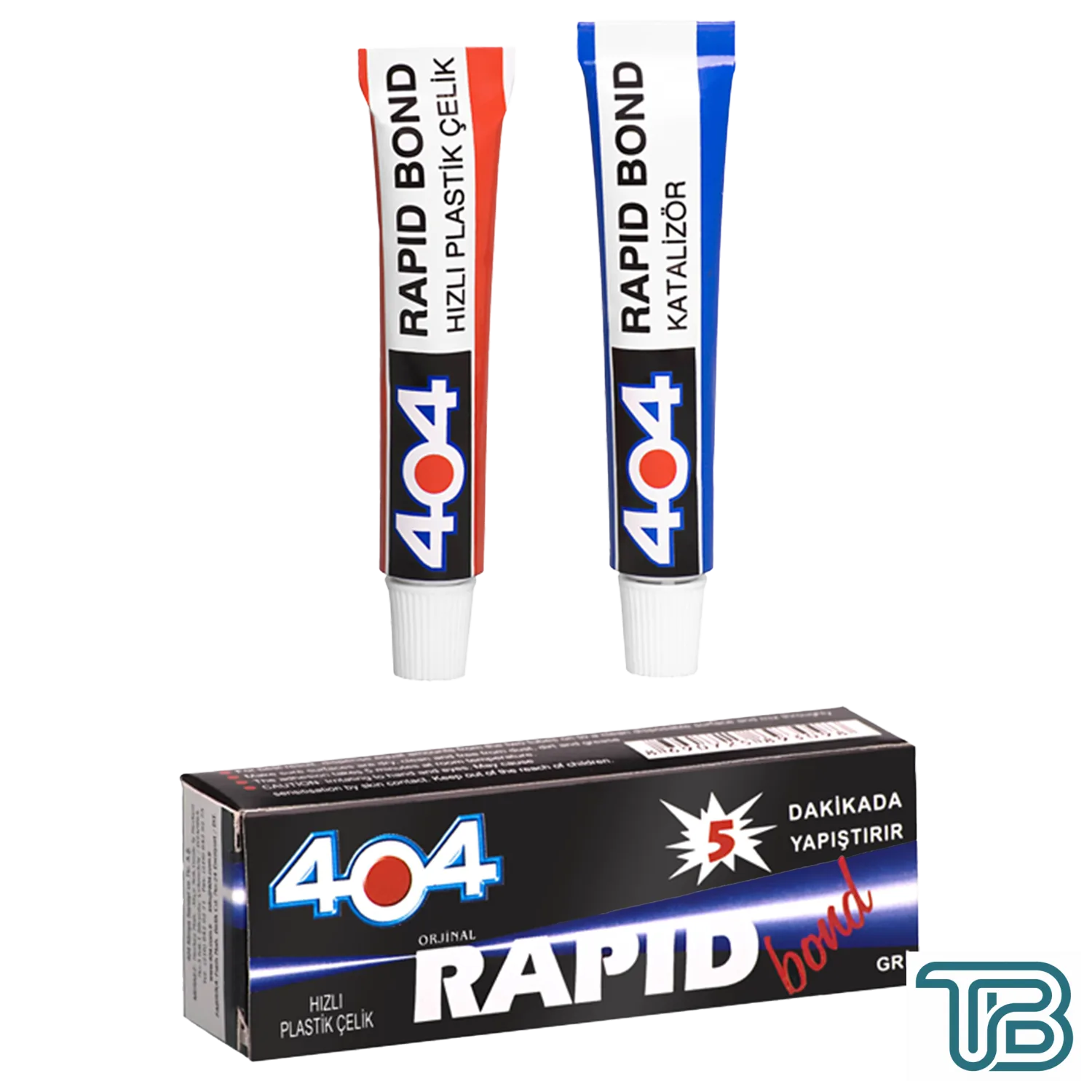 Plastik Çelik Rapid Kutulu - 404 Kimya