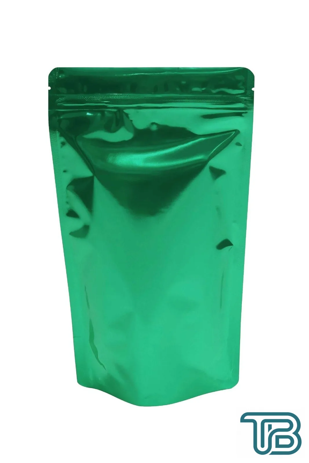 Yeşil Metalize Kilitli Doypack Ambalaj 16x27+4 cm-500 gr. 50 Adet